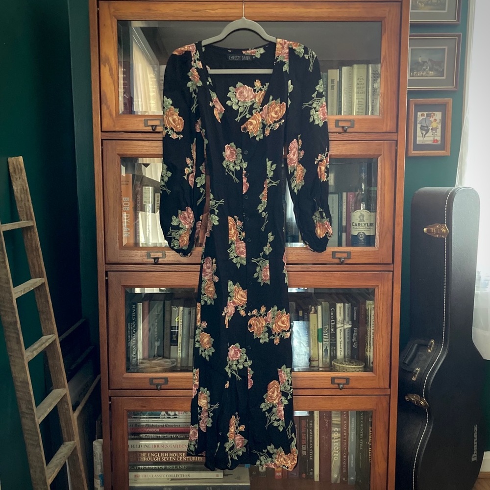 Christy Dawn McCartney Raven Rose Button Dress